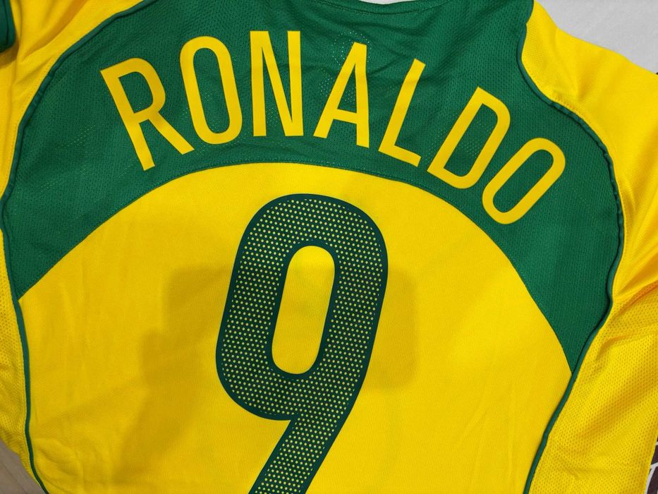Koszulka Brazylia 2004 Ronaldo #9