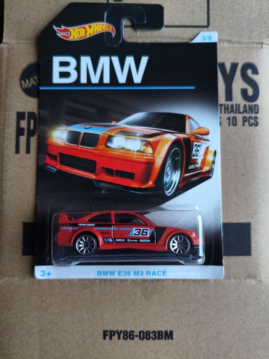 BMW E36 M3 Hot Wheels