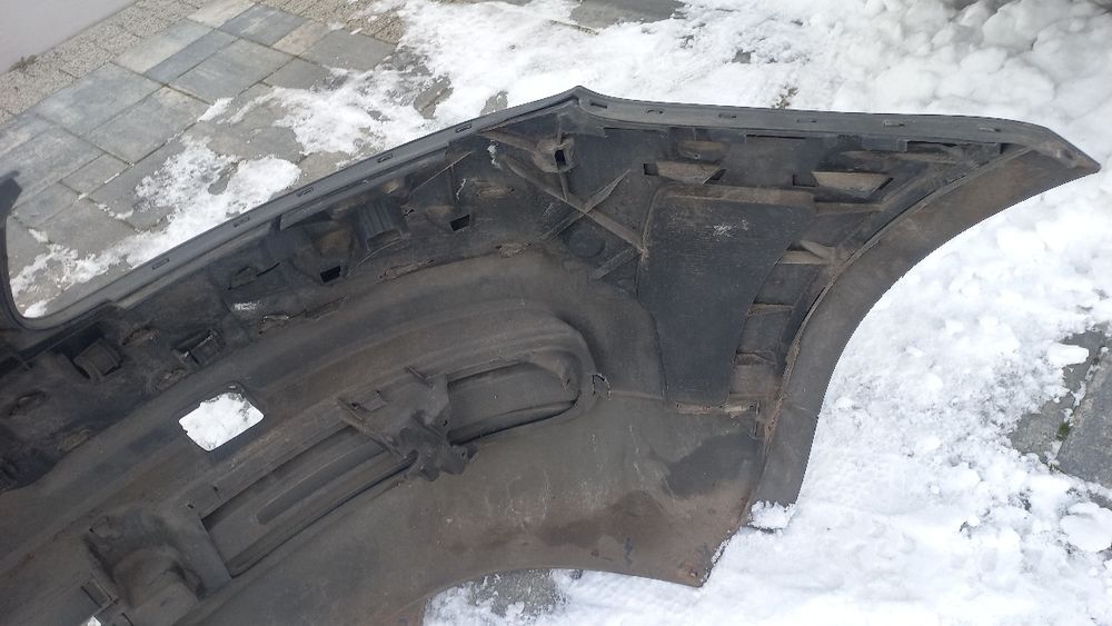 Vw caddy 3 iii 2k zderzak przód przedni 04-10 szary