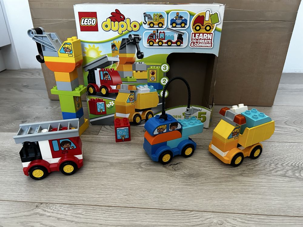 Lego Duplo moje pierwsze pojazdy 10816