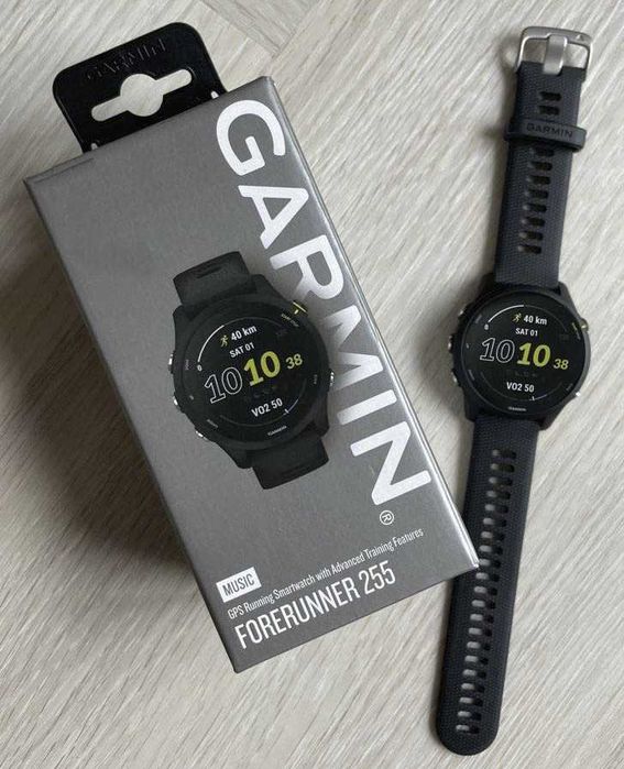 Garmin Forerunner 255 Music Czarny - Fabrycznie nowy.