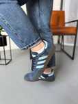 Кроссовки Adidas Handball Spezial Blue кеды низкие Адидас Samba