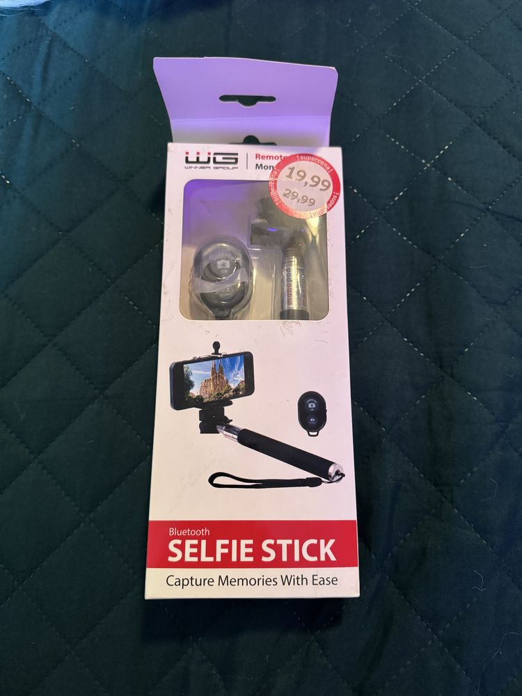 Bluetooth Selfie stick uchwyt do telefonu nowy