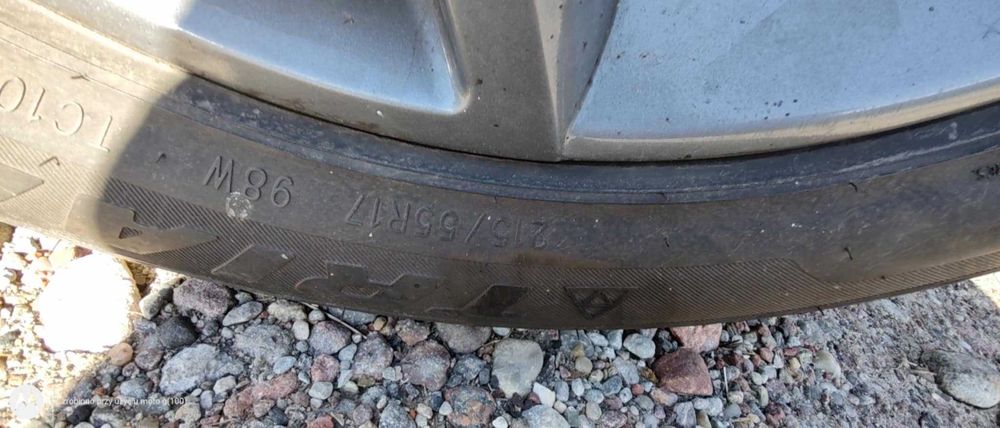 Felgi aluminiowe alufelgi koła opony Citroen c5 III x7 17' ET32 5x108