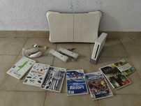 Wii geração 1 com 7 jogos