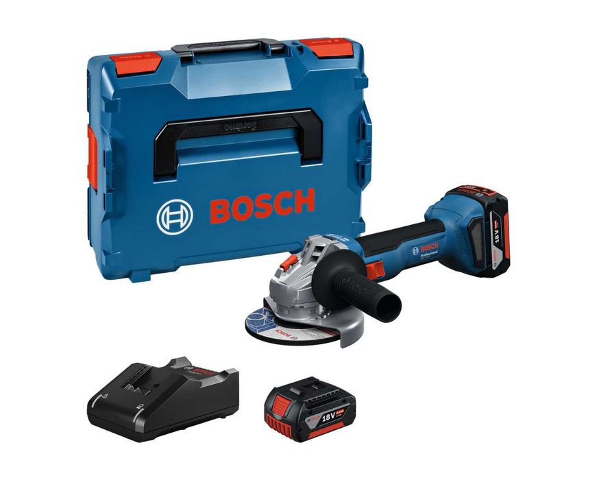 Bosch GWS 18V-8 Professional akumulatorowa szlifierka kątowa 2×5.0Ah