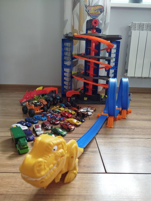 Garaż zestaw Hot Wheels