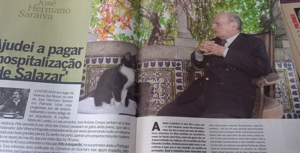 José Hermano Saraiva 90 anos em revistas e conteúdos