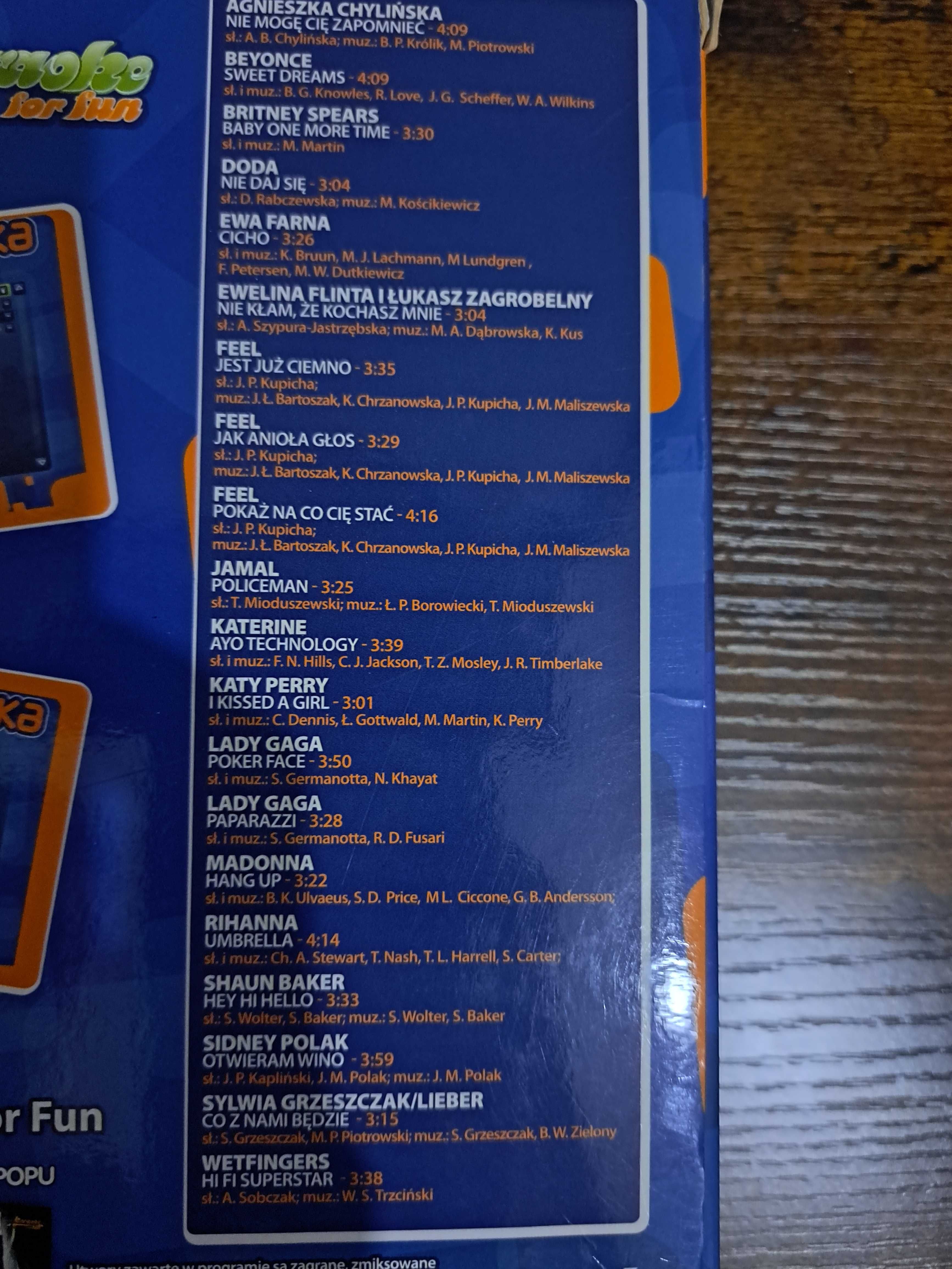 Zestaw do karaoke Eska z mikrofonem