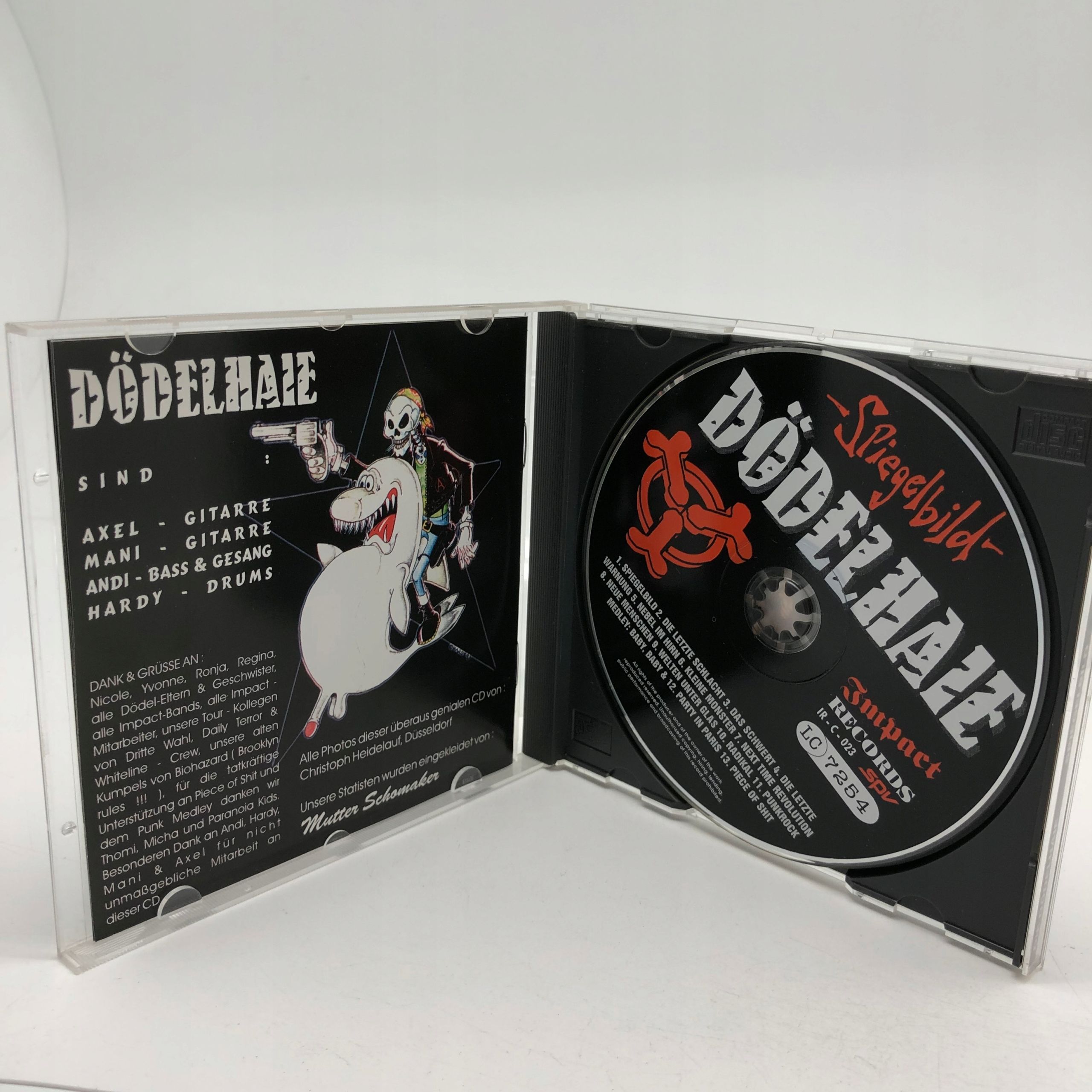 cd - dödelhaie - spiegelbild rock punk