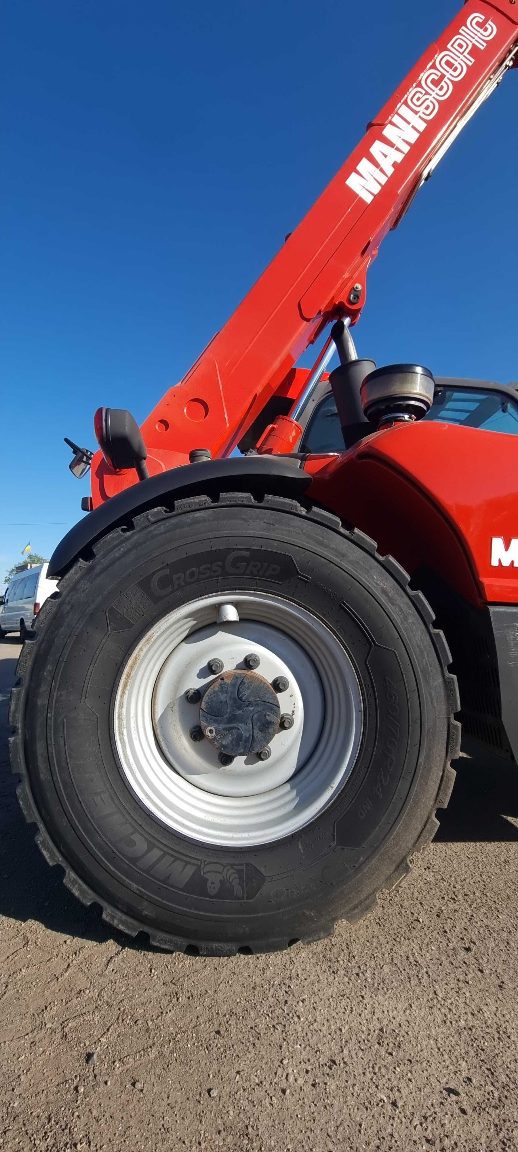 Телескопічний навантажувач manitou mlt735 120 Premium