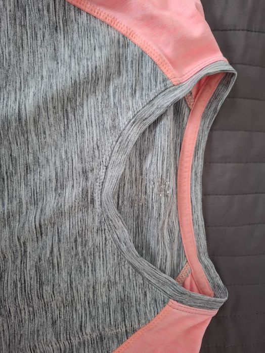 Komplet sportowy spodenki i koszulka H&M Sport i Domyos 149/158/164 cm