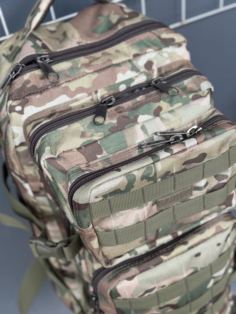 Тактический рюкзак, тактичний рюкзак штурмовий мультикам 50л