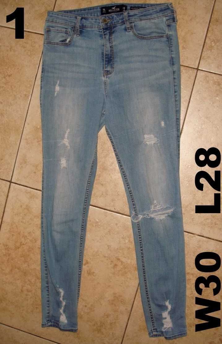 Женские скини джинсы HOLLISTER Abercrombie & Fitch W 28 29 30