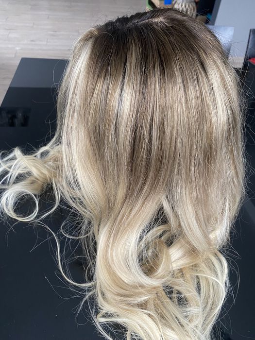 Peruka pół peruka toper wig treska dopinka włosy naturalne