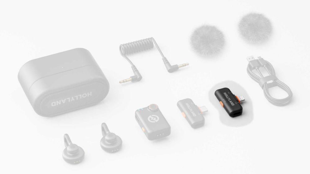 Receptor Hollyland Lark M2S - Lightning iPHONE - Original