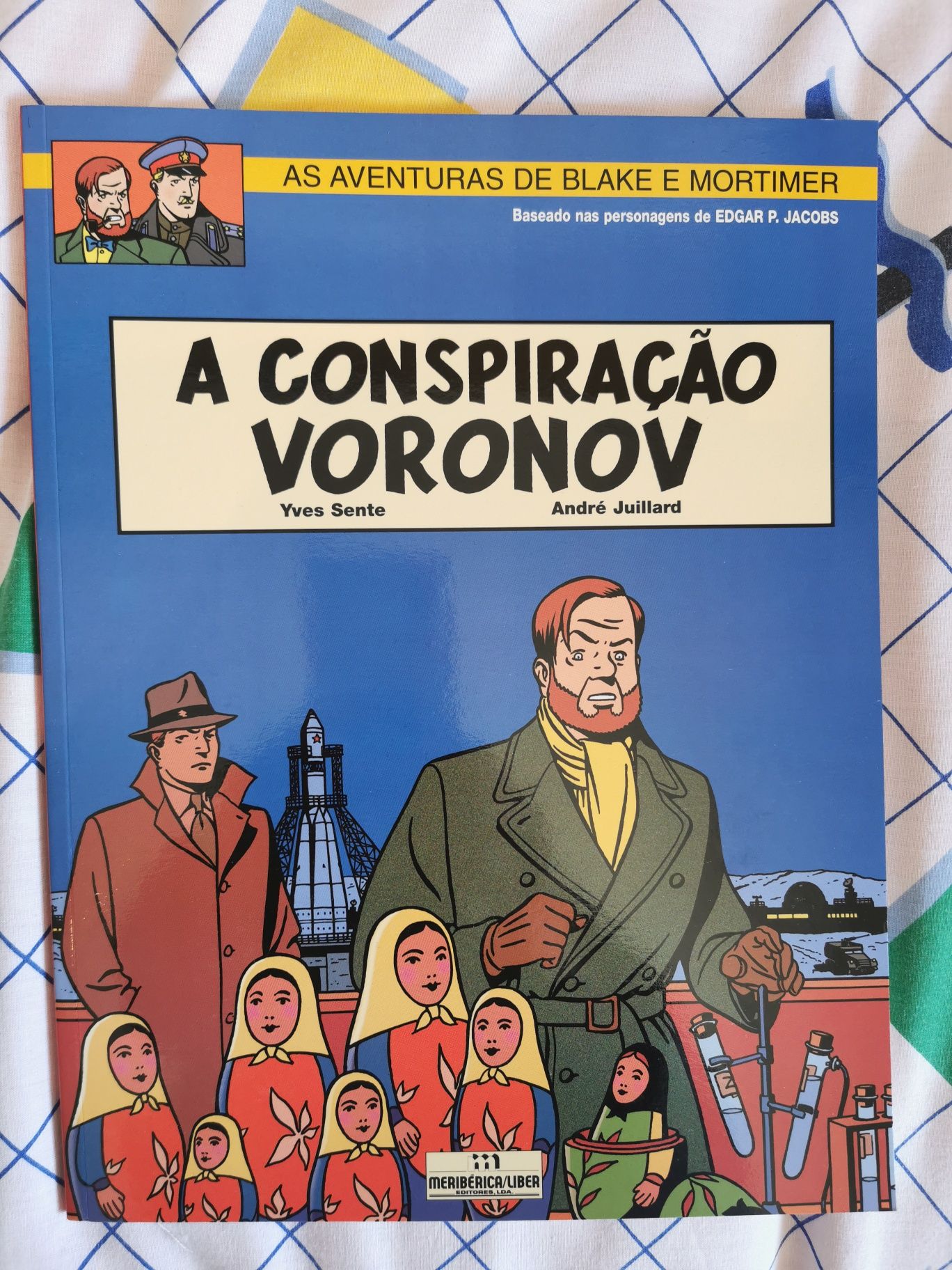 13 livros BD "As aventuras de Blake e Mortimer"