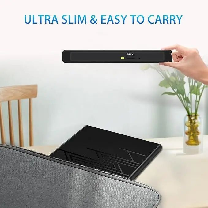 Зовнішній дисковод Nolyth External CD DVD Drive CT06