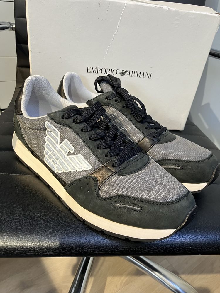 Emporio Armani markowe meskie buty sneakery rozmiar 44 Nowe