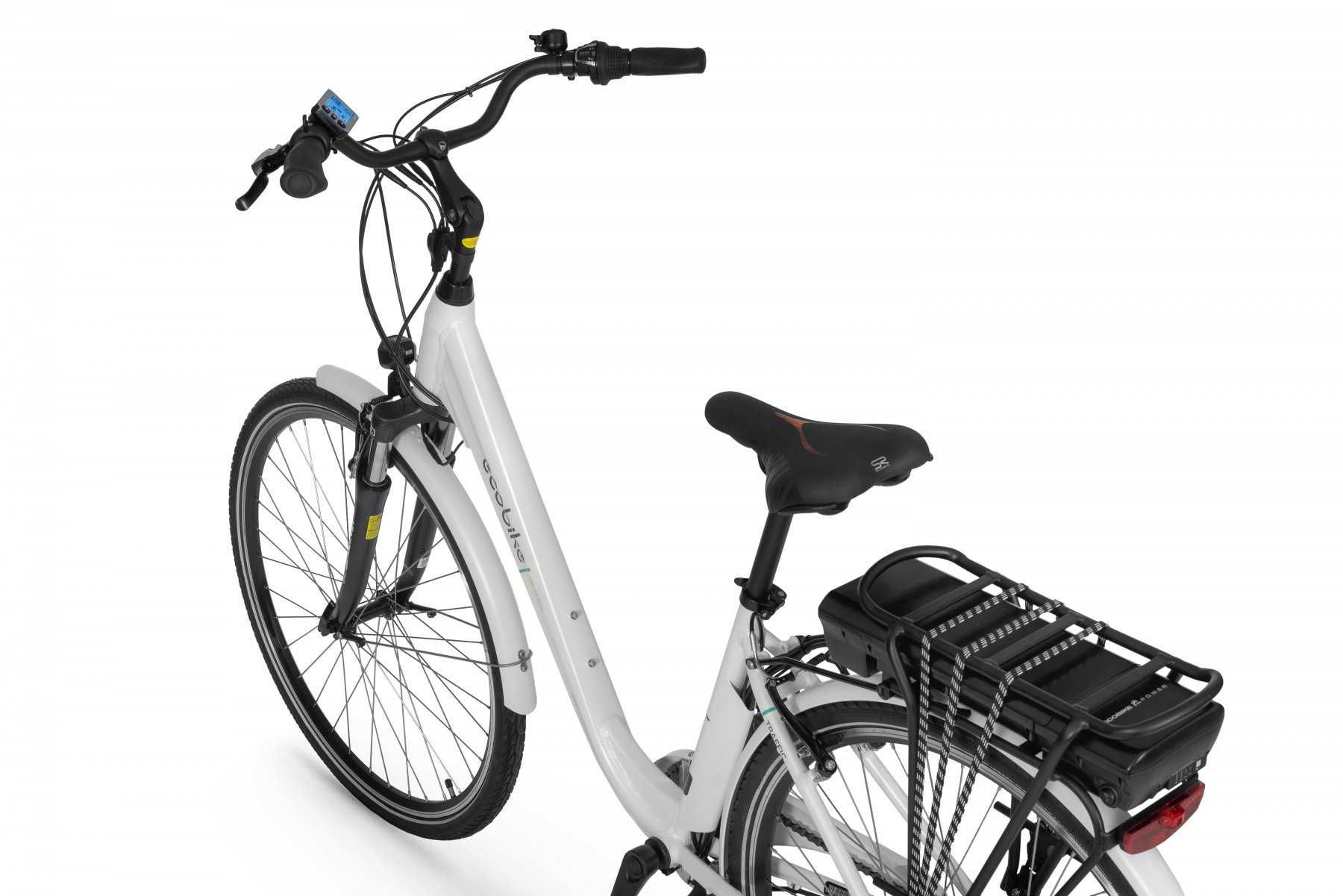 Rower elektryczny Ecobike Traffic White (2023) 11,6Ah bateria