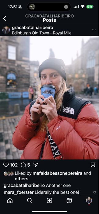 North Face 700 Puffer Jacket Pink Salmon