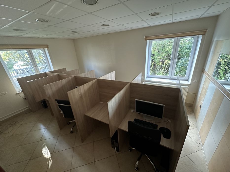 Meble Call center biuro boksy boxy stanowiska
