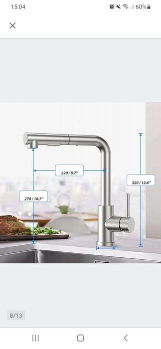Bateria kuchenna inox zlewozmywak