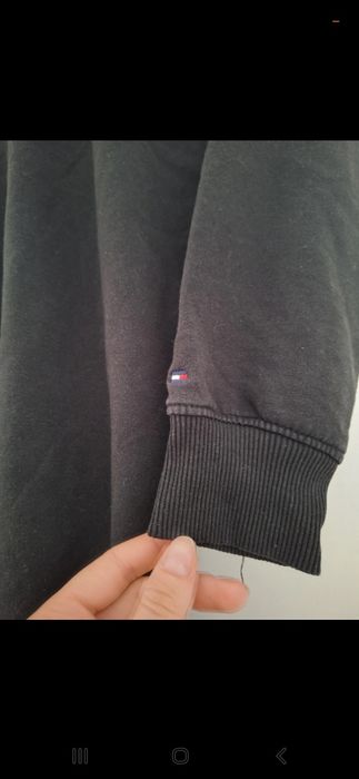 Tommy hilfiger młodzieżowa sukienka dresowa z kapturem 164 xs