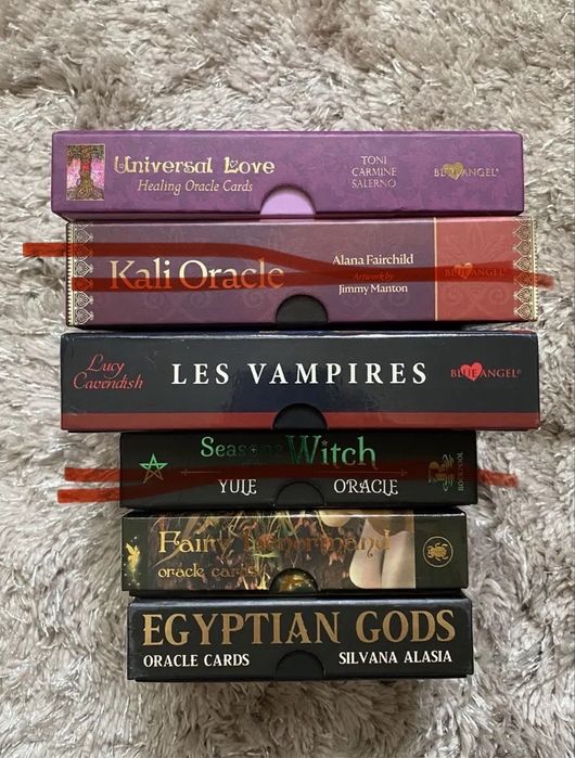 Карты Оракул Таро Vampires Kali Love Egyptian Gods Fairy Witch