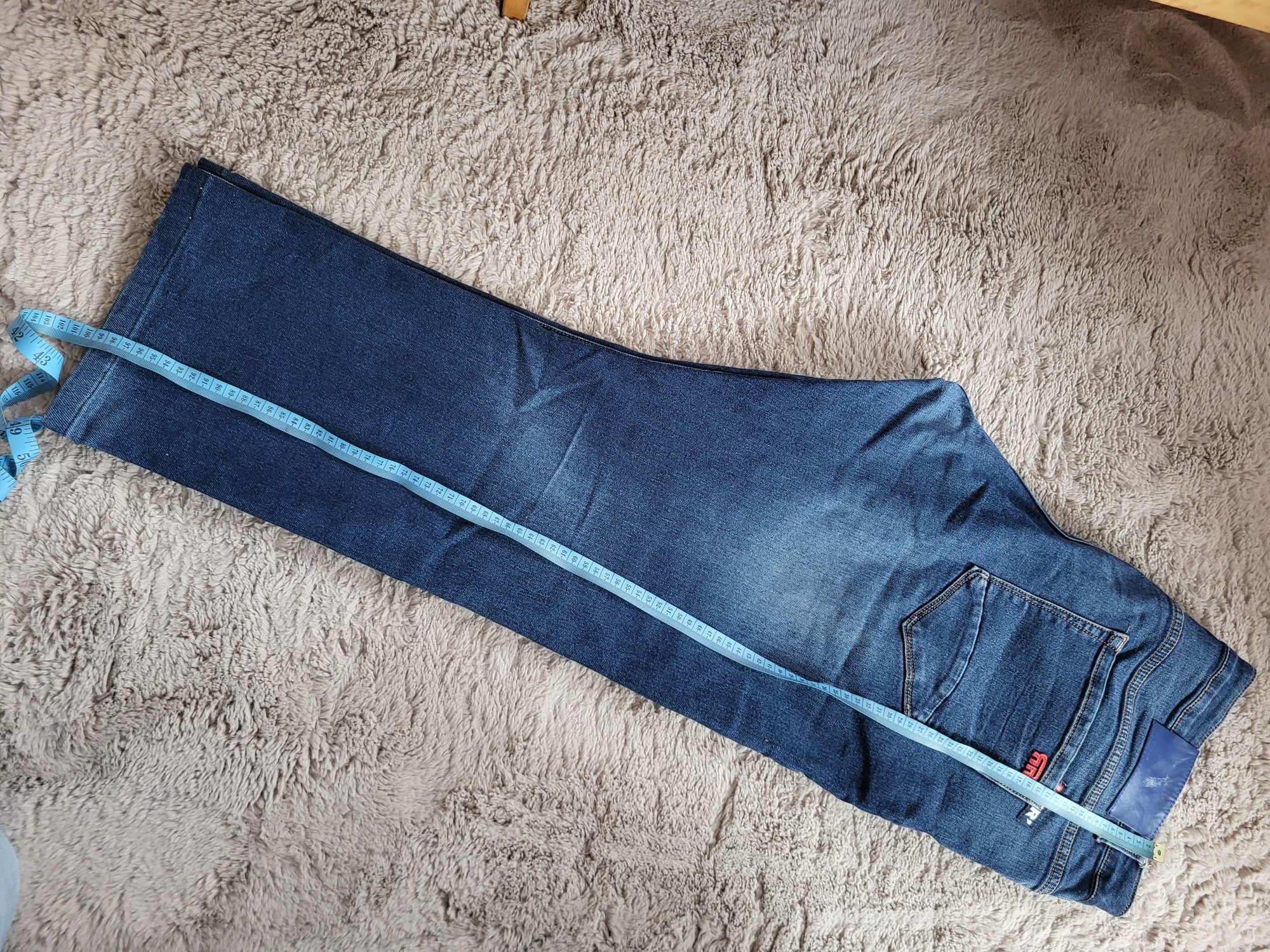 Spodnie jeansowe XXL Pas 110-120