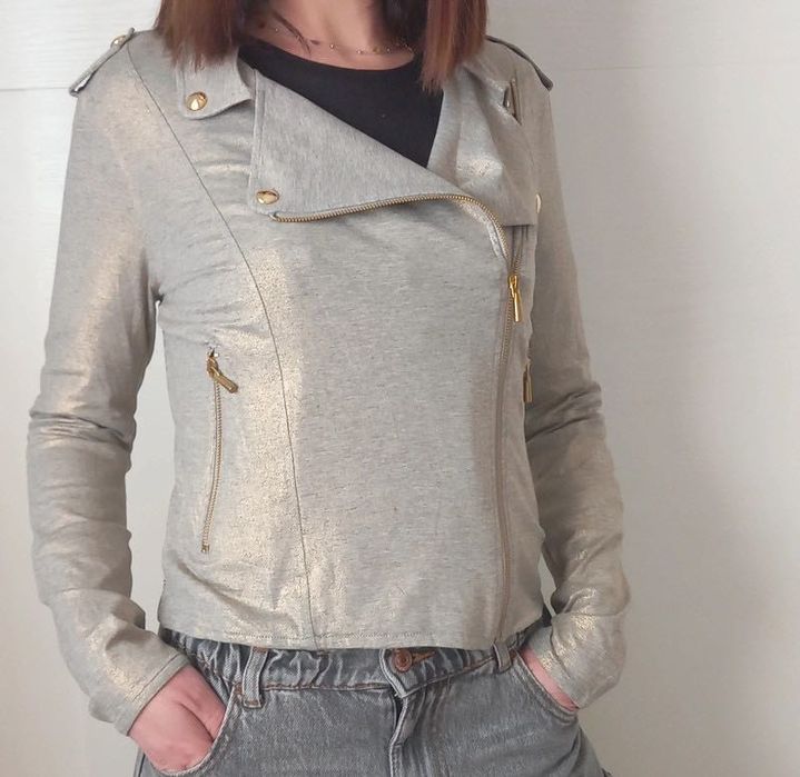 Продам осінню люкскофту MET Італія люрекс ПОГ від 45 до 50 см осінь