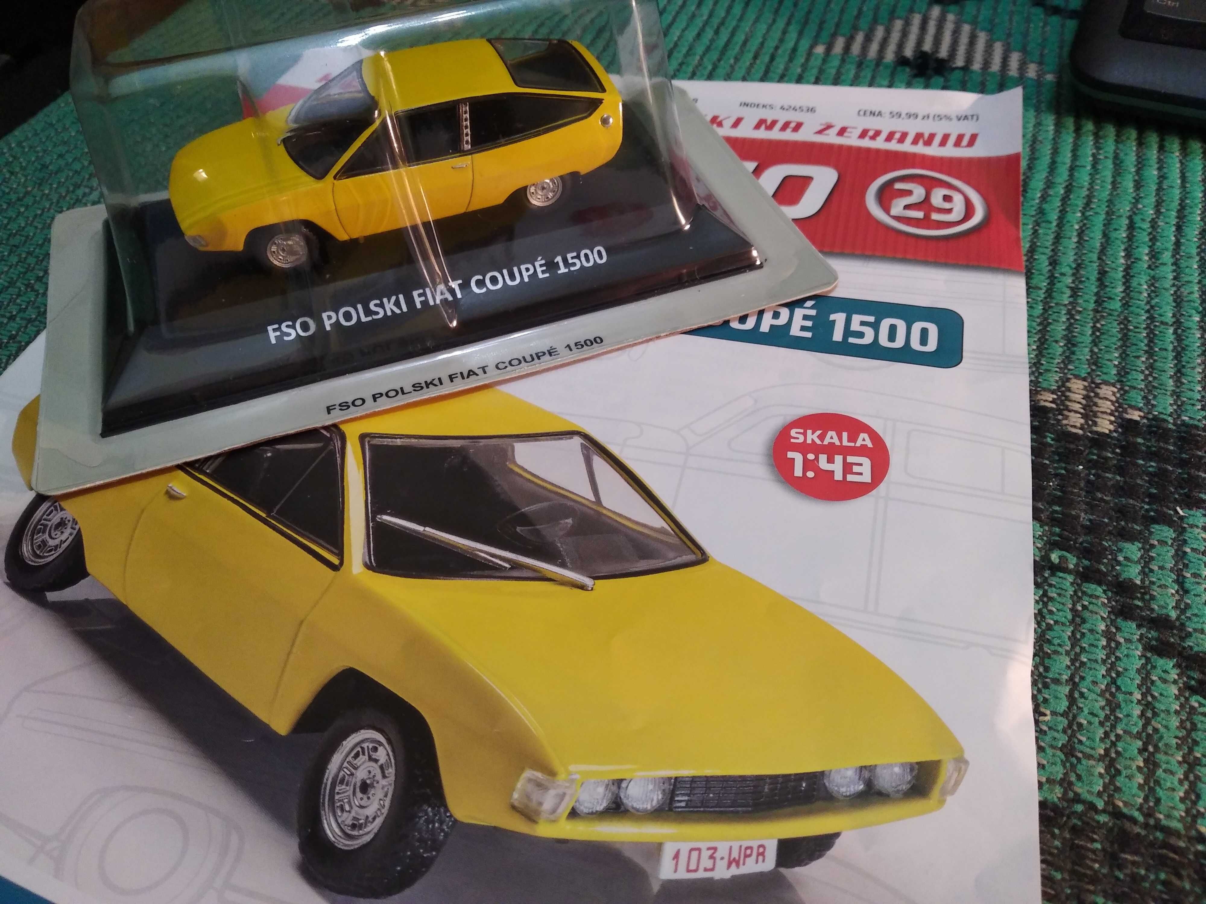 Журнал №29 Легенди ФСО з моделлю Fiat Coupe 1500.