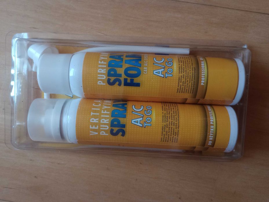 Zestaw do odgrzybiania klimatyzacji samochodowej A/CToGo