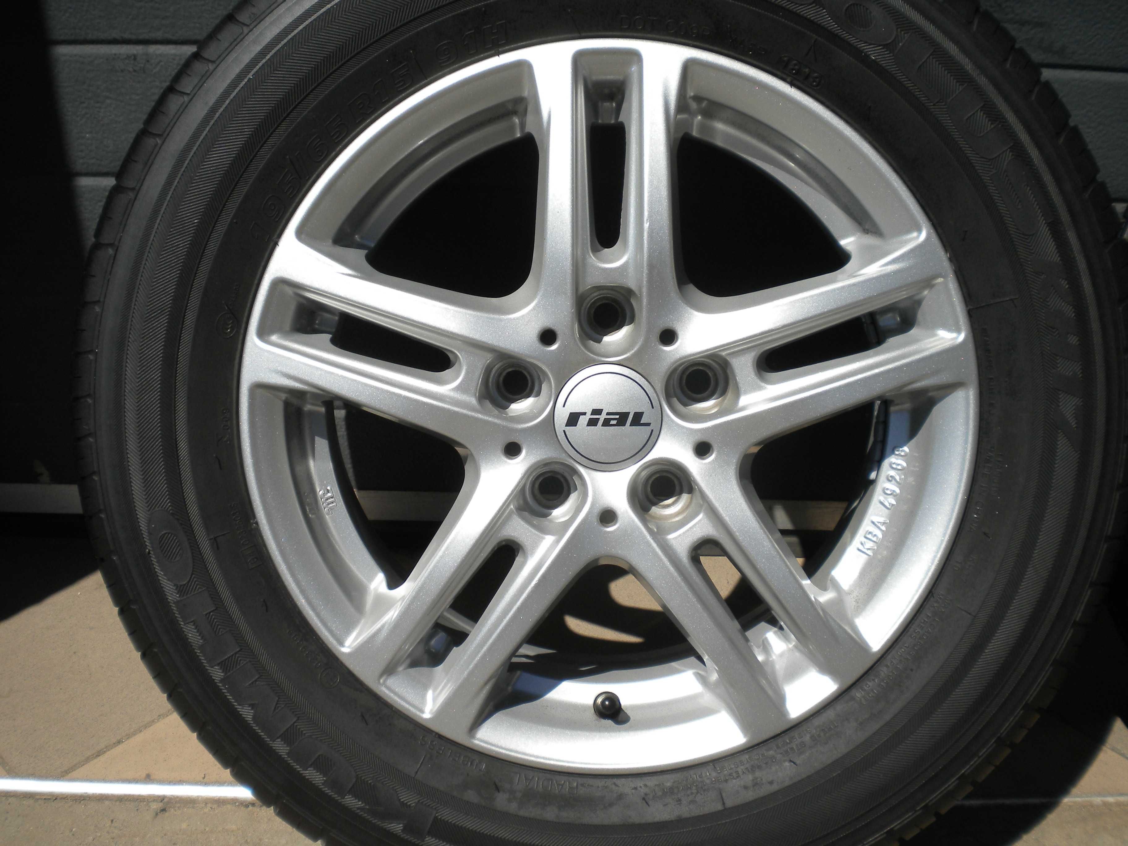 ! Koła aluminiowe 15 5x112 Vw Golf V VI Touran I Skoda Octavia II Leon