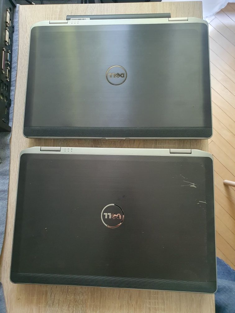 Dwa laptopy Dell E6430 plus stacja dokująca