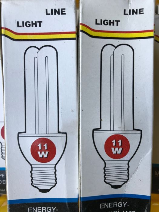 Lampadas baixo consumo 50 Unidades