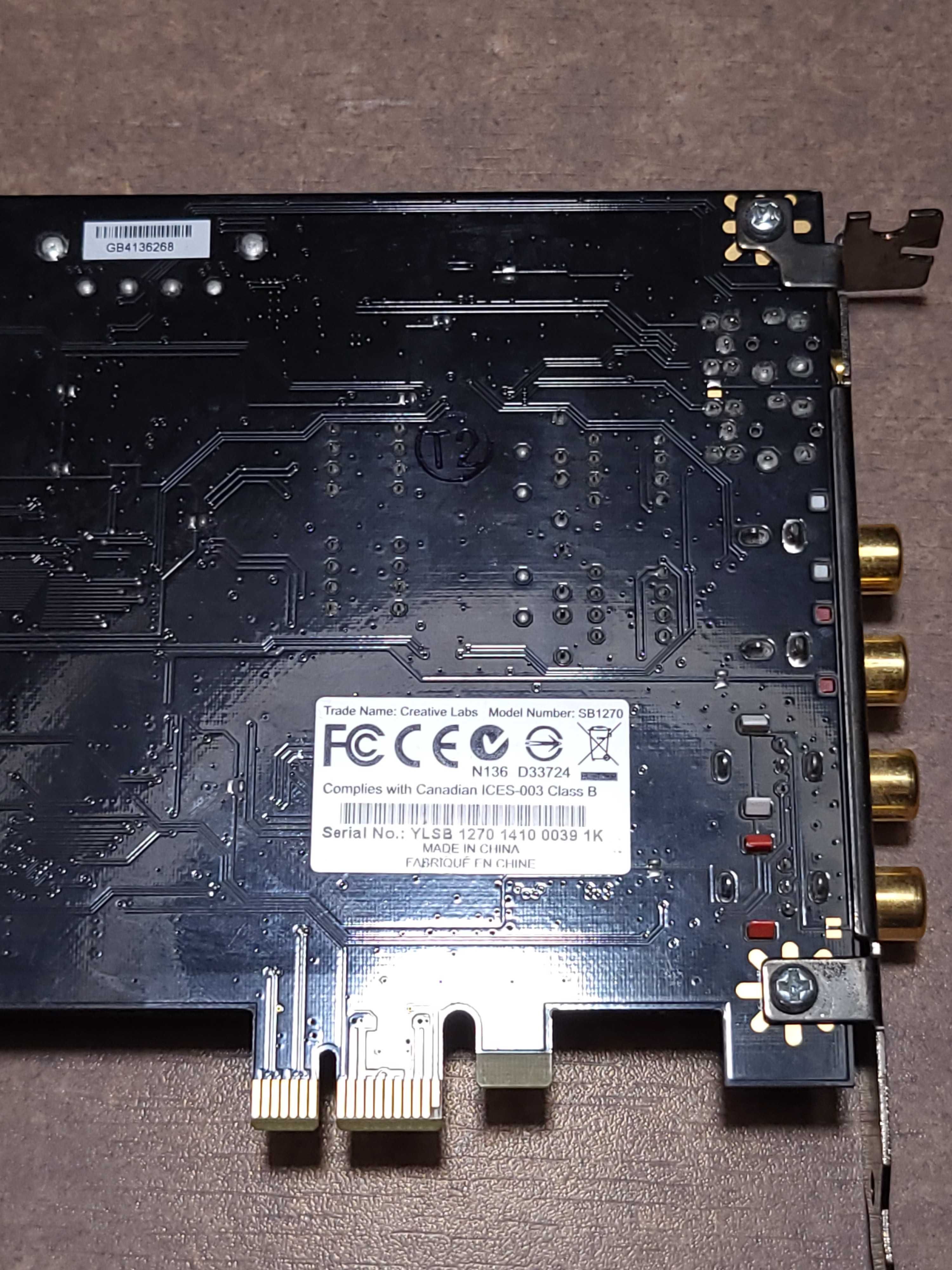 Soundblaster thx karta dźwiękowa 2 szt