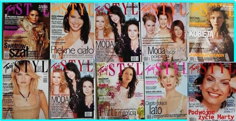 twój styl kolekcja unikat vintage retro prl czasopismo miesięcznik