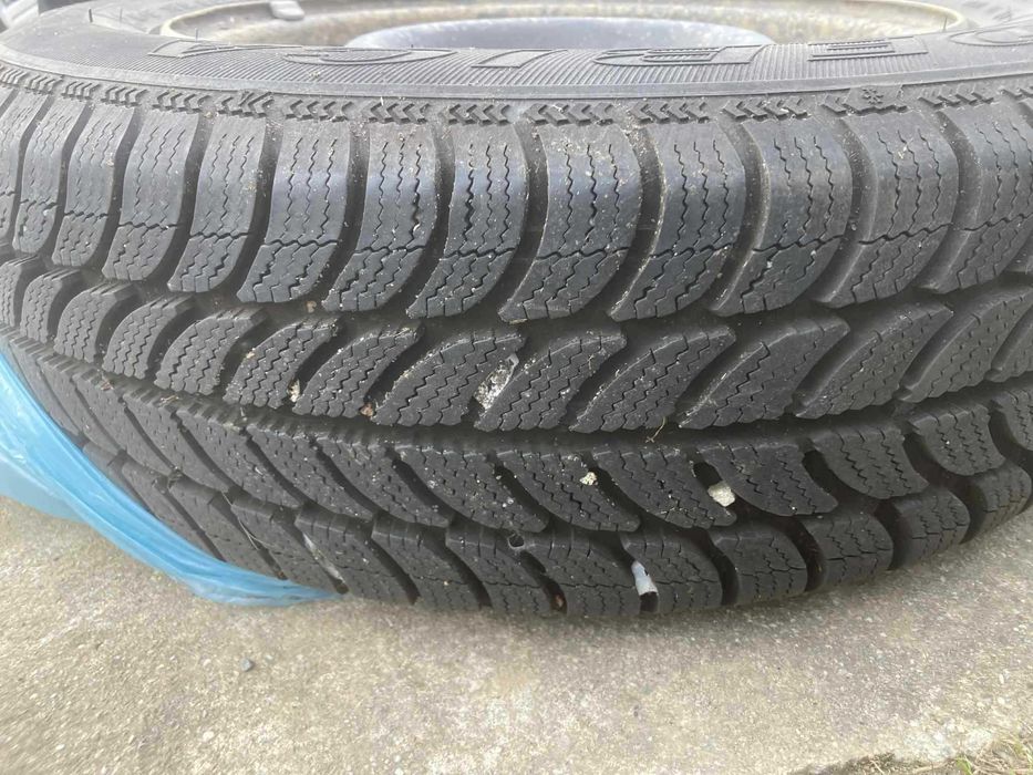 Praktycznie 4x nowe opony 24r zimowe DĘBICA wraz z felgami 4x108 OKAZA