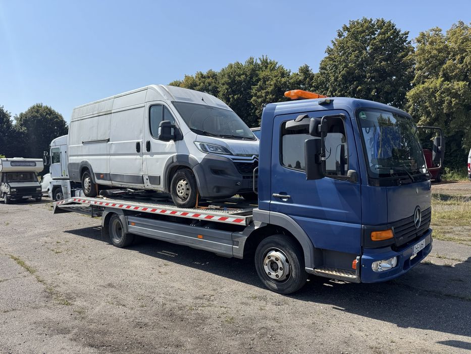 Mercedes Atego autolaweta 815 pomoc drogowa specjalny! Zamiana