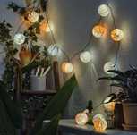 IKEA girlanda LED zewnętrzna SOLARNA solar SOLVINDEN 24 lampki