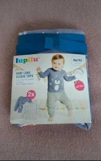 Bluzka z długim rękawem  2 szt.