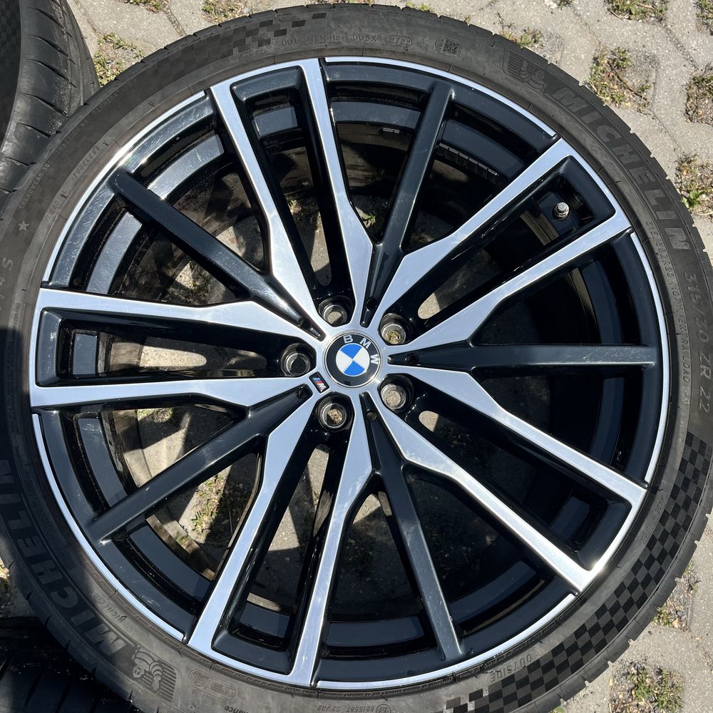 Koła felgi alufelgi BMW X5 G05 X6 G06 22” 315/30r22 275/30r22 et37 43