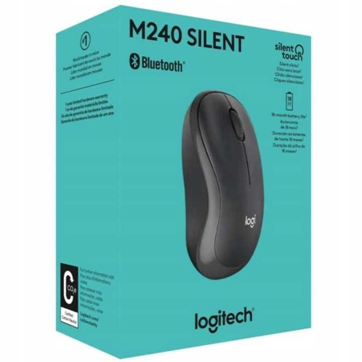 Myszka bezprzewodowa LOGITECH M240 Silent Bluetooth Cicha Sklep Wawa