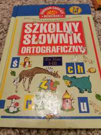 Szkolny słownik ortograficzny kłasy I-III