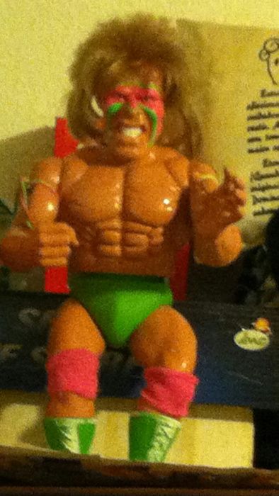 WWE Ultimate Warrior Toys - Extremamente Raro