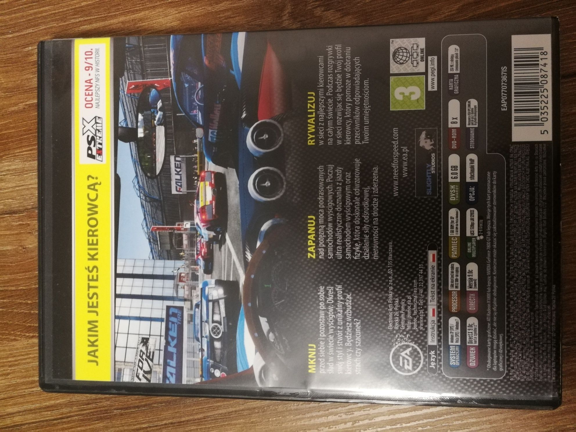 Need for speed shift wersja PC