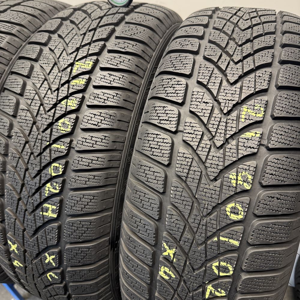 4x 225/55r18 Dunlop Winter Sport 4D 8mm