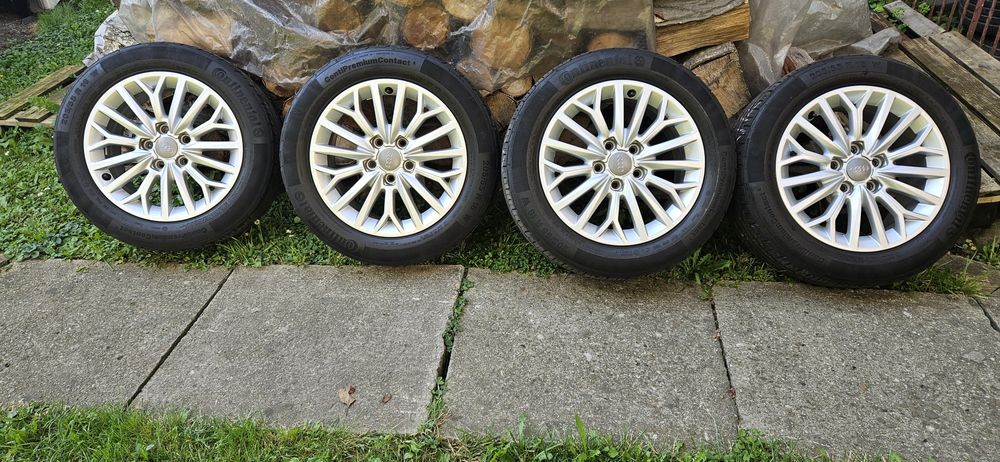 Alufelgi Audi 5x112 16" i inne opony letnie