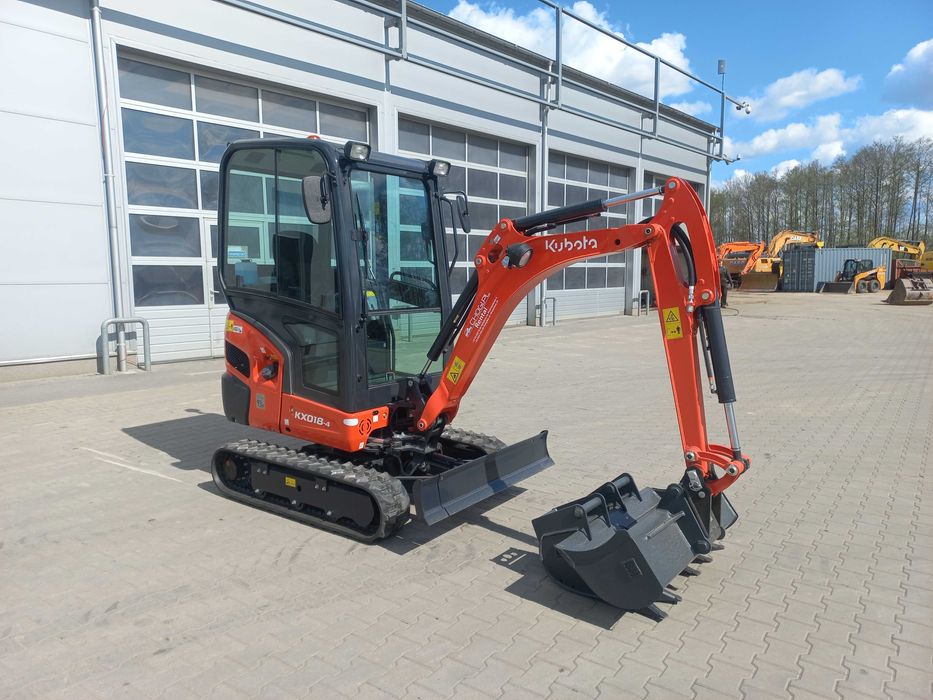 Wynajem minikoparka KUBOTA KX018 wynajem koparki